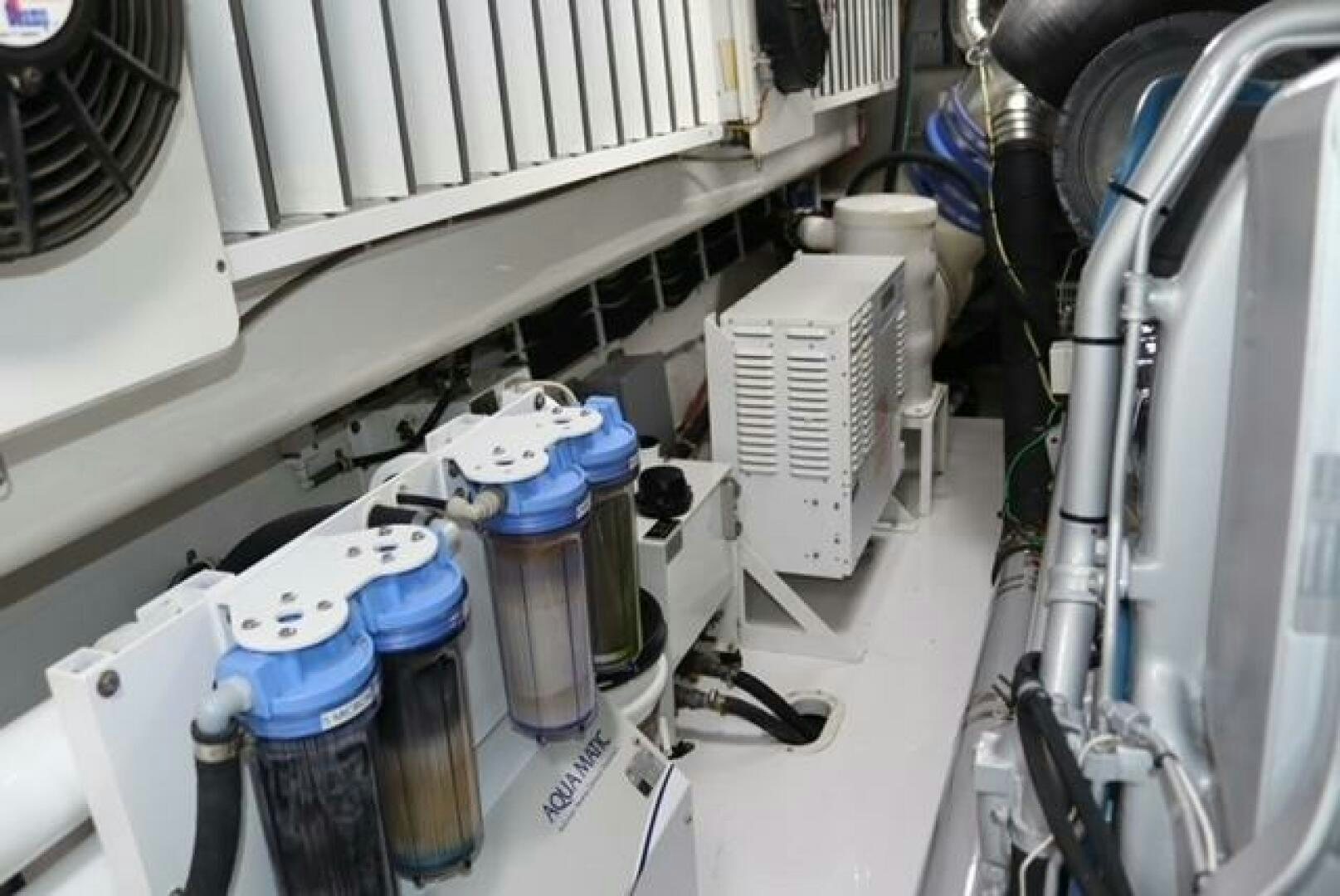 a close-up of a machine aboard BANDITO Yacht for Sale