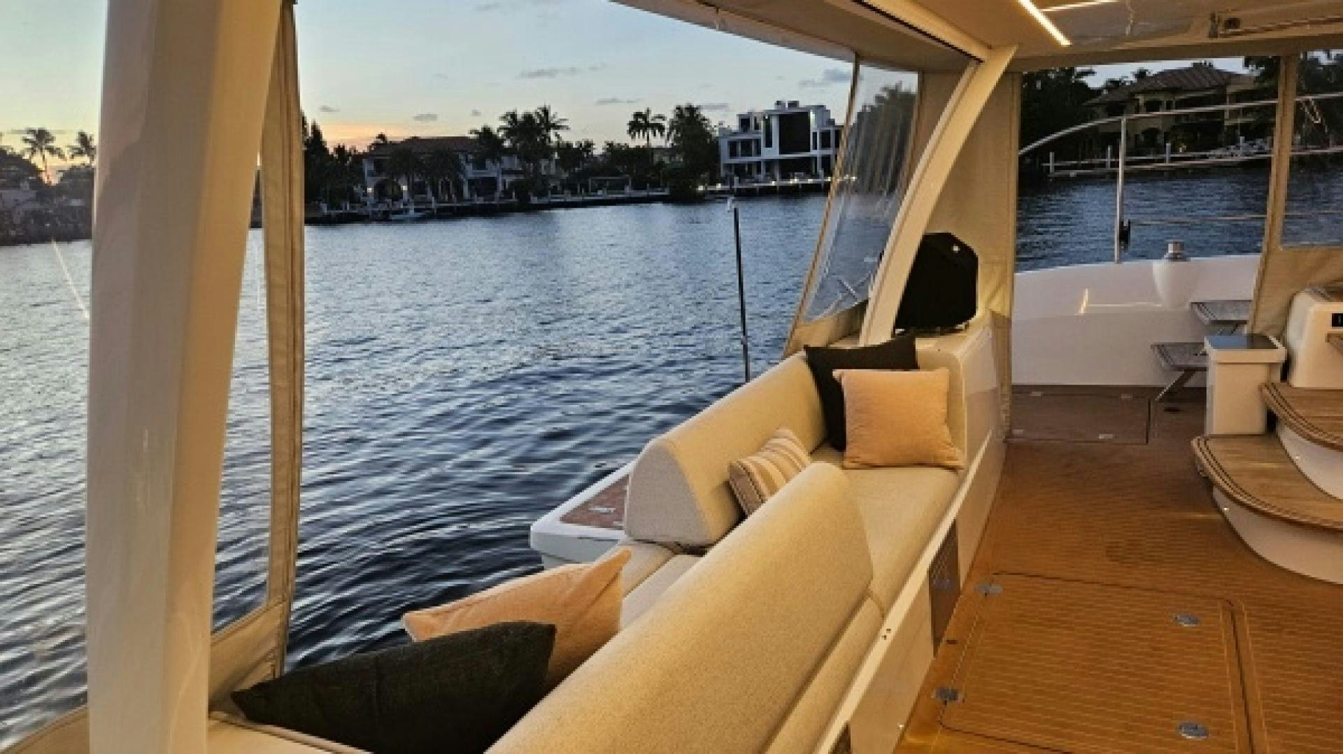a boat on the water aboard SUNLOVE Yacht for Sale