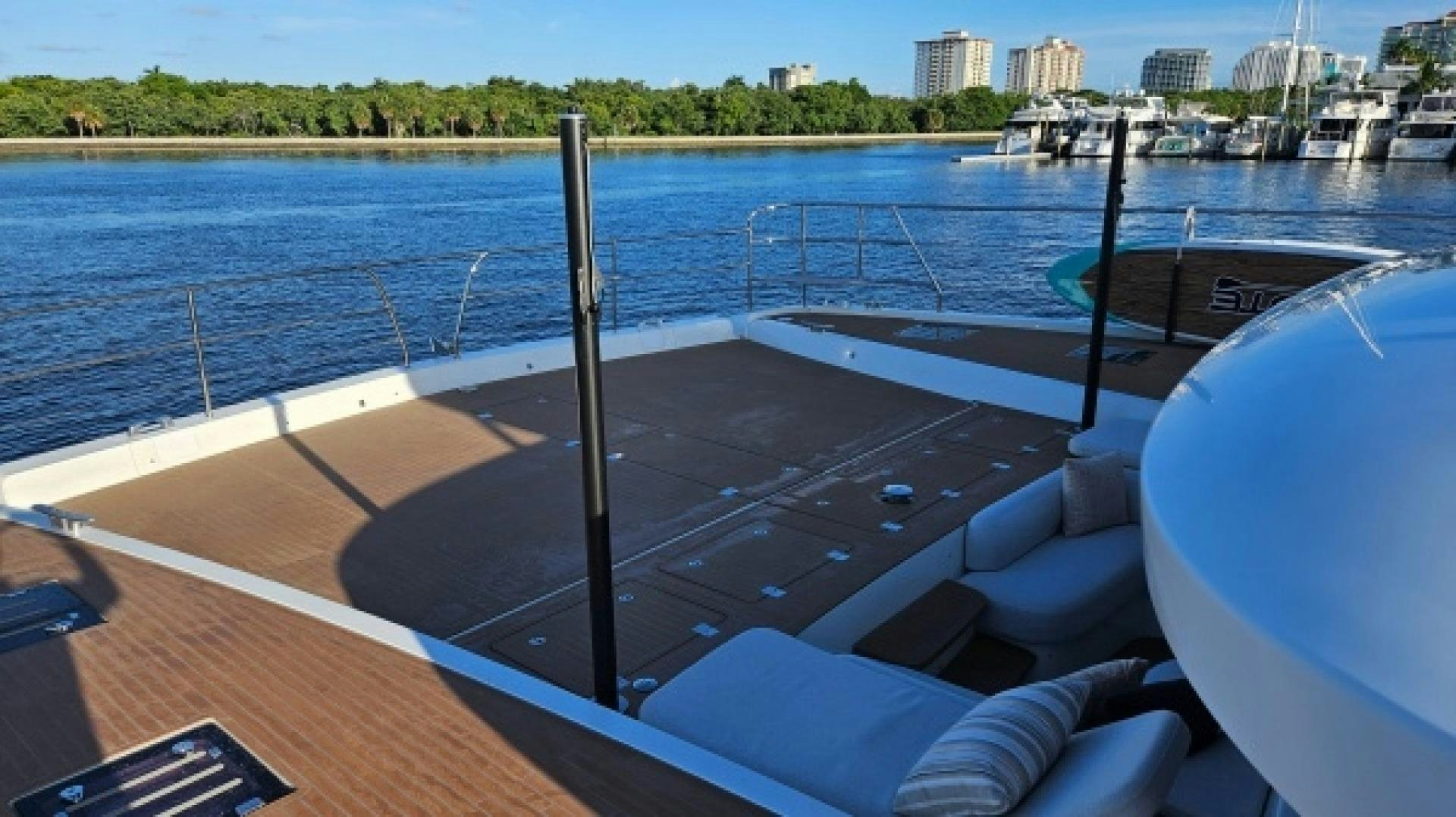 a boat on the water aboard SUNLOVE Yacht for Sale