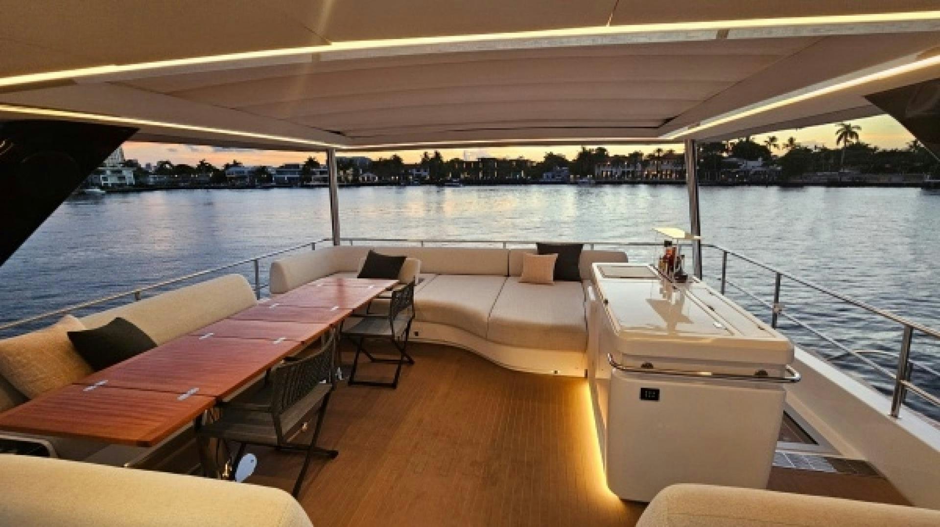 a boat on the water aboard SUNLOVE Yacht for Sale