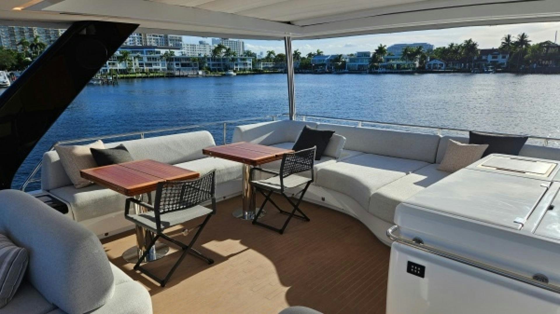 a boat on the water aboard SUNLOVE Yacht for Sale