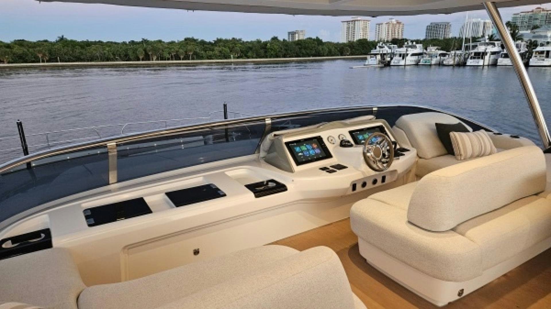 a boat on the water aboard SUNLOVE Yacht for Sale