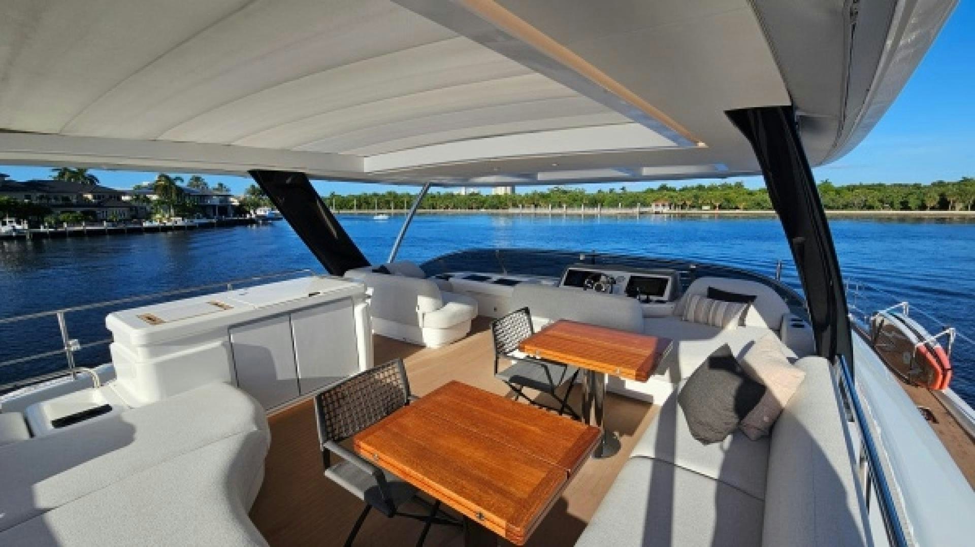 a boat on the water aboard SUNLOVE Yacht for Sale