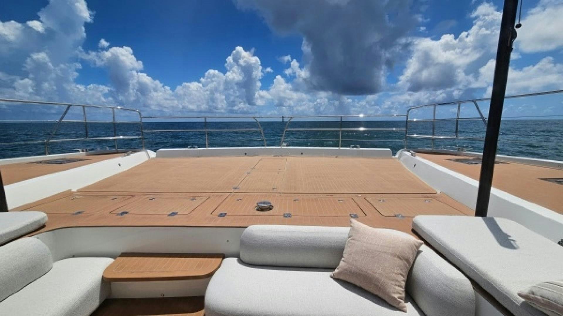 a boat on the water aboard SUNLOVE Yacht for Sale