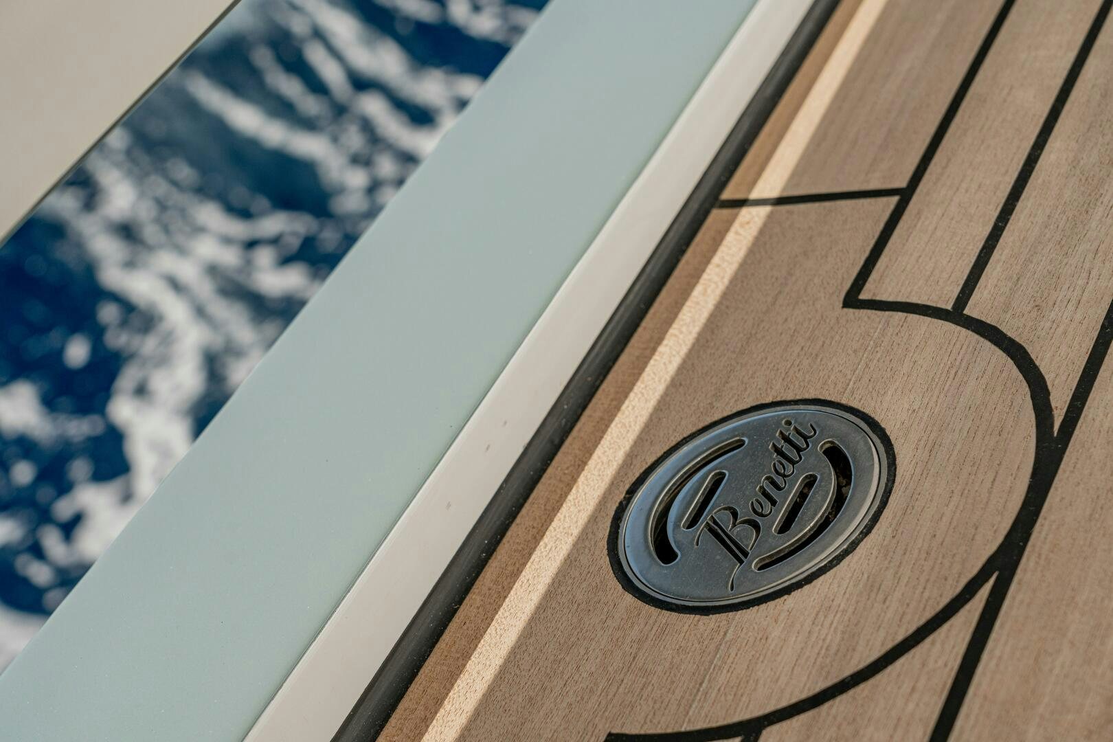 a close-up of a watch aboard JUSTA DELIA Yacht for Sale