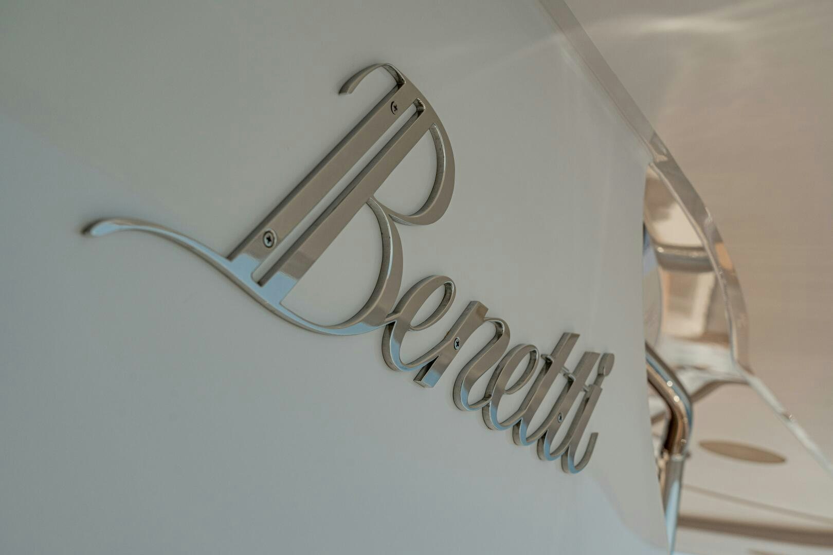 a close-up of a key chain aboard JUSTA DELIA Yacht for Sale