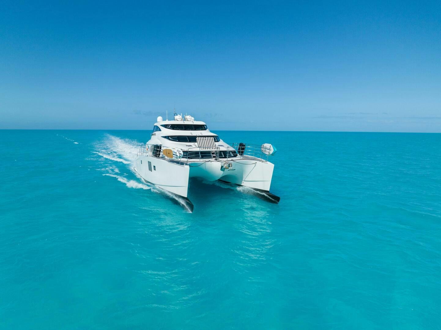 a boat on the water aboard ROYAL RITA Yacht for Sale