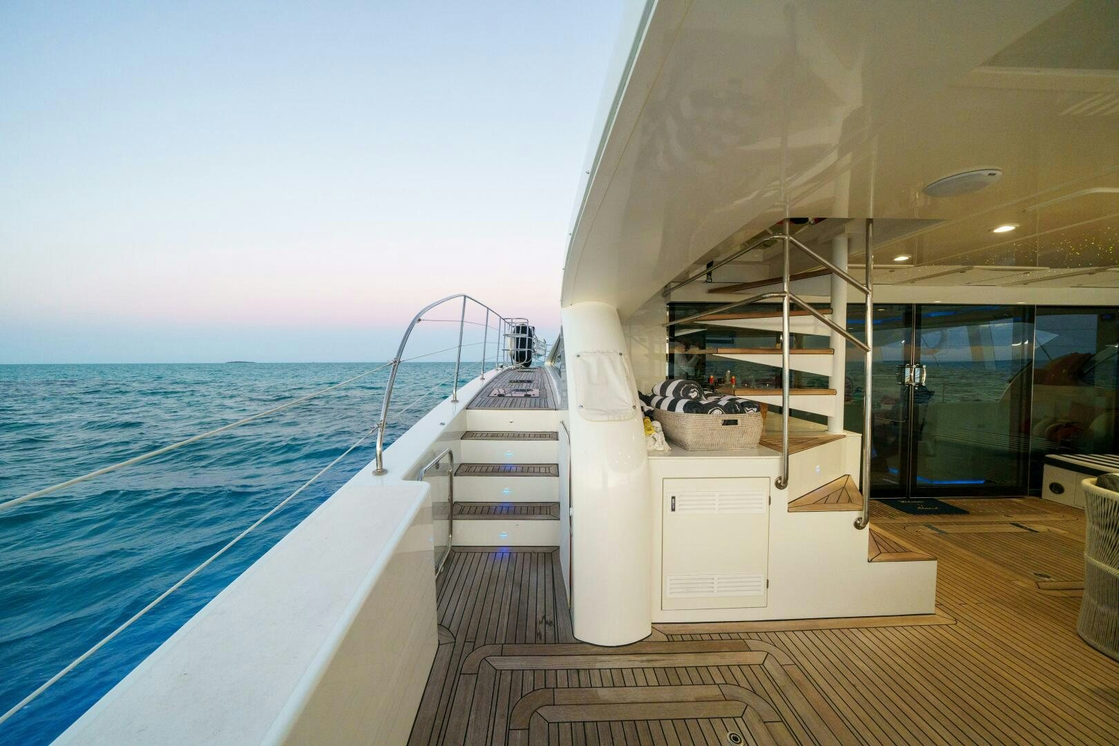 a boat on the water aboard ROYAL RITA Yacht for Sale