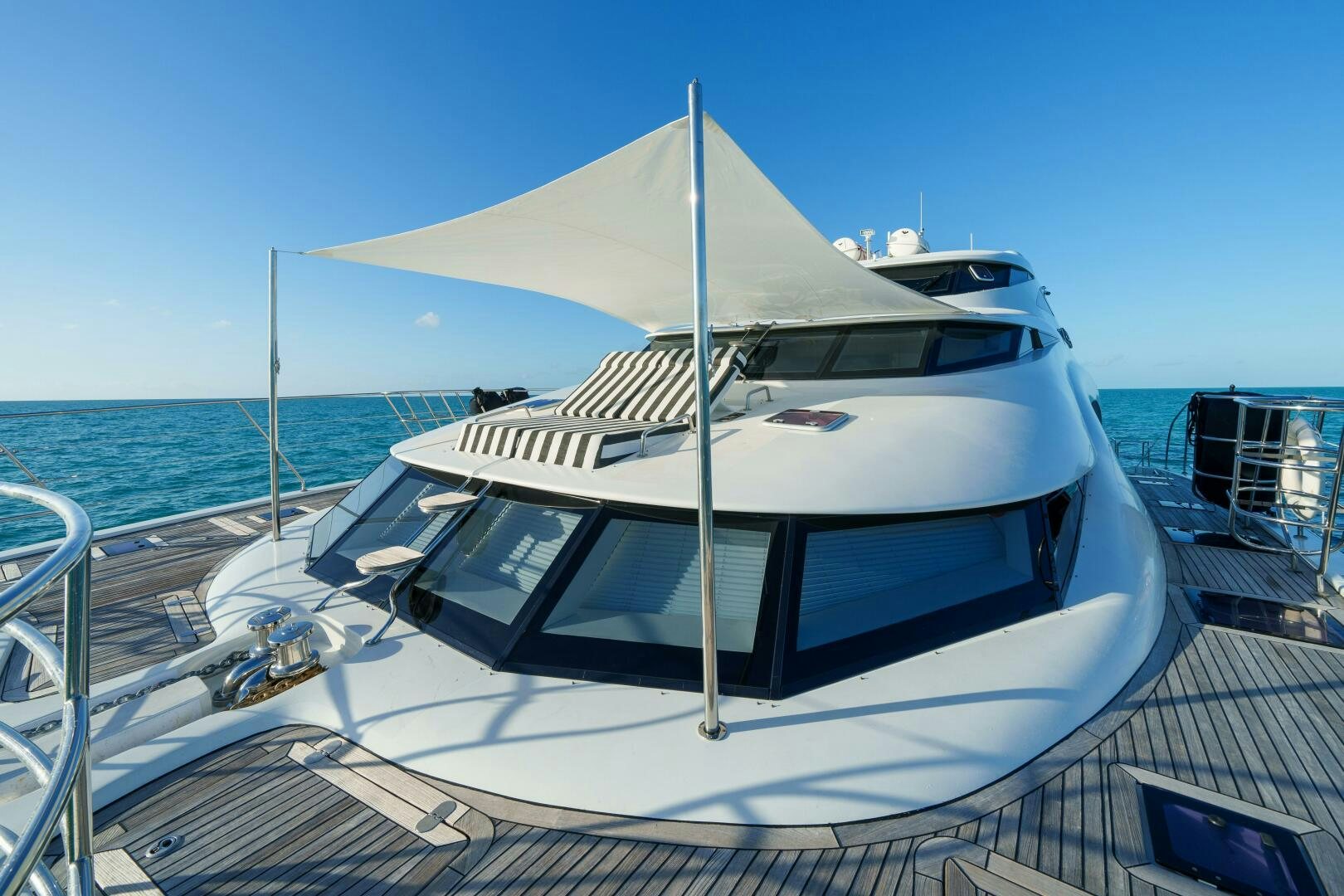 a boat on the water aboard ROYAL RITA Yacht for Sale