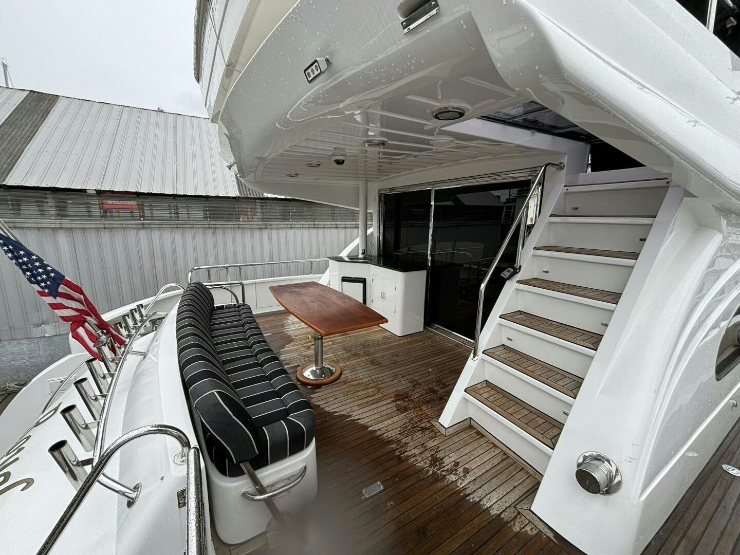 a room with a chair and a bed aboard ROYAL VIKING Yacht for Sale