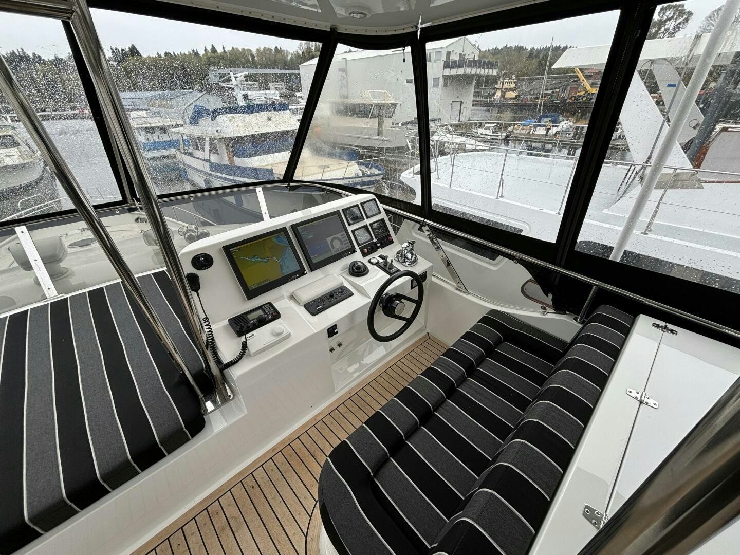inside of a vehicle aboard ROYAL VIKING Yacht for Sale