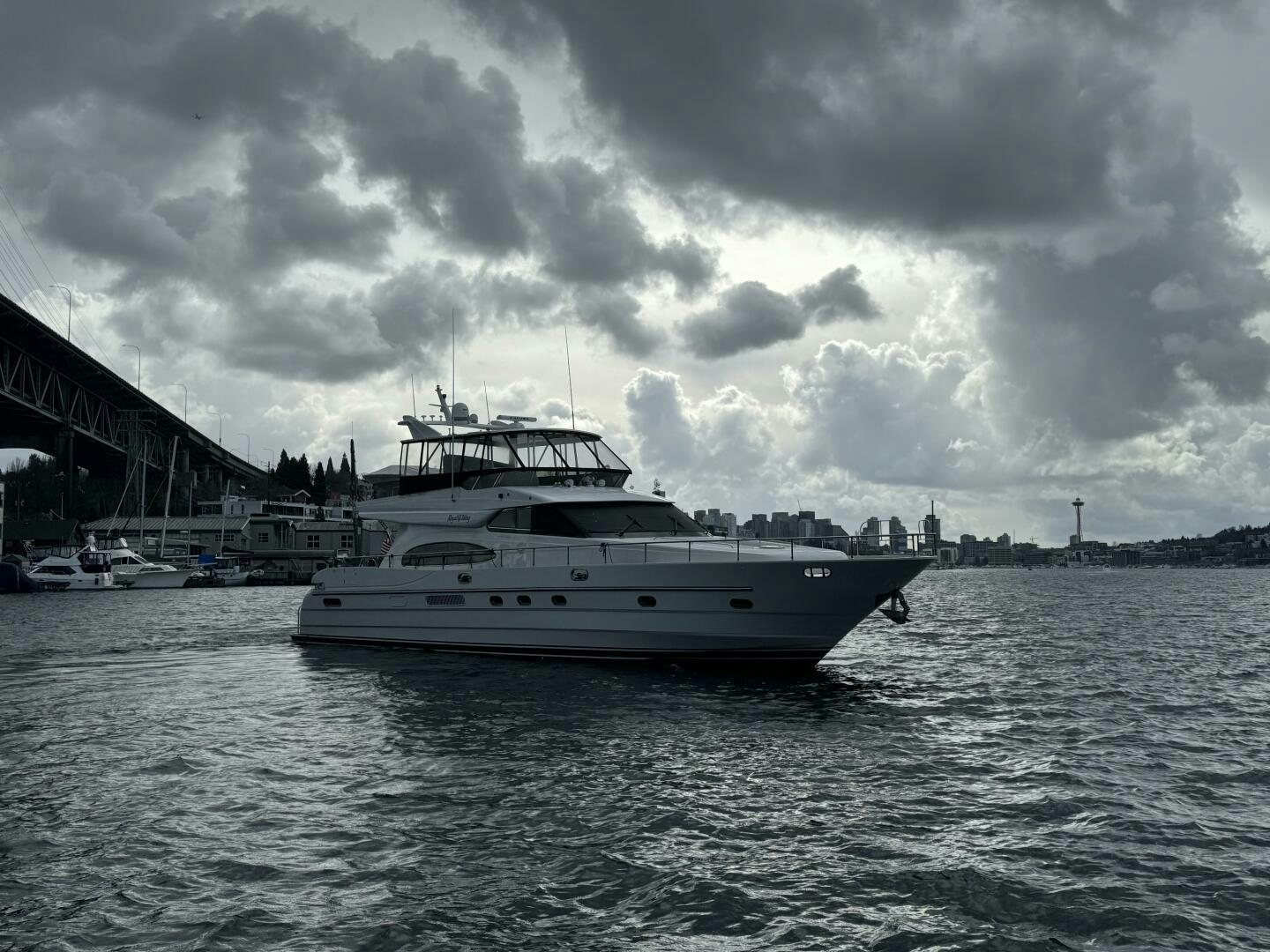 a boat in the water aboard ROYAL VIKING Yacht for Sale