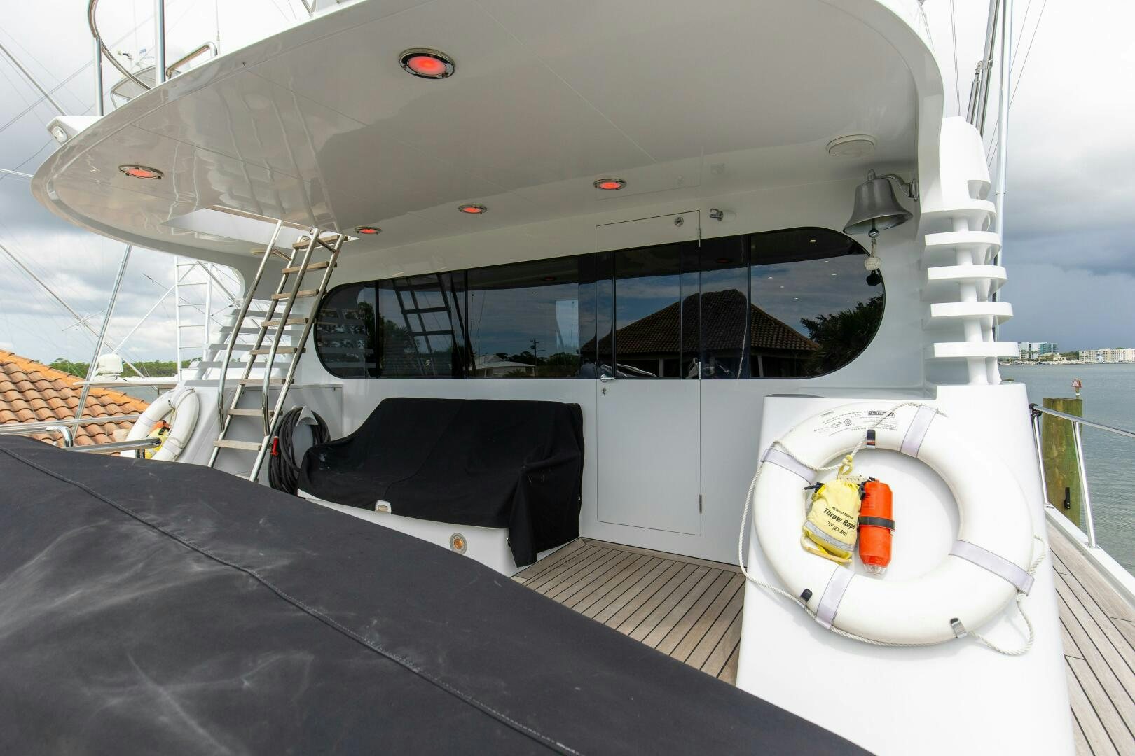 a boat on the water aboard BOSS Yacht for Sale