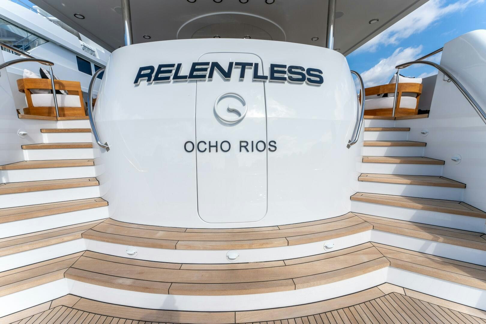 diagram aboard RELENTLESS Yacht for Sale