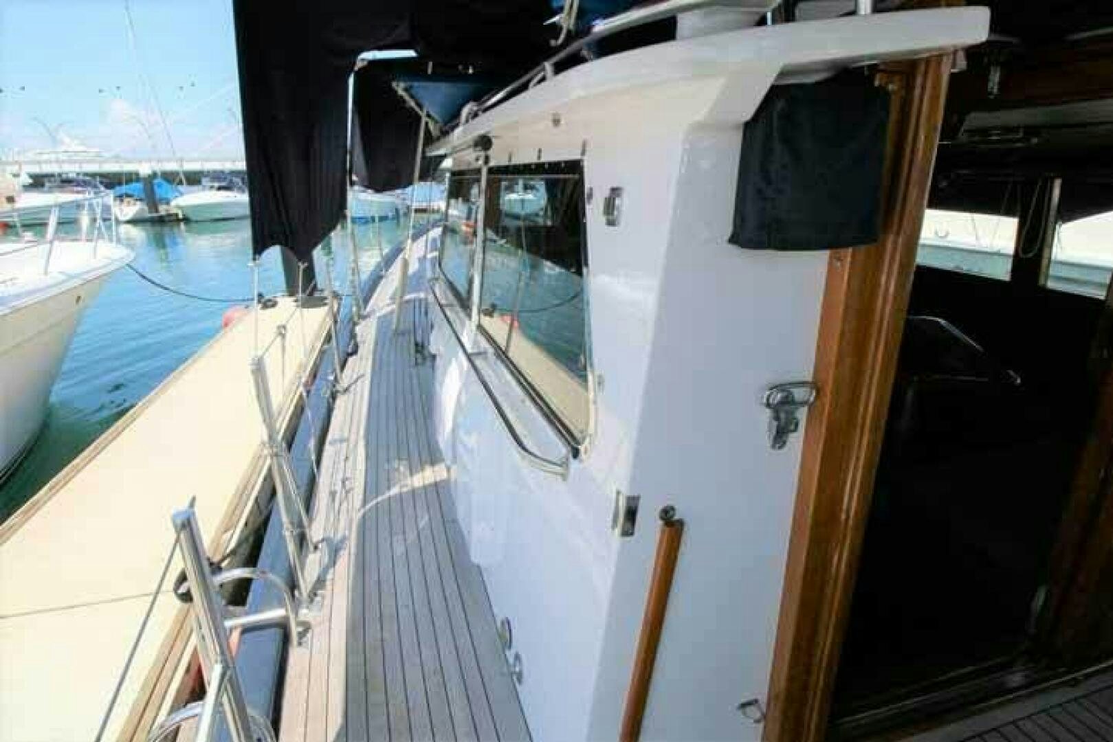 a boat on the water aboard KOKOMO VI Yacht for Sale