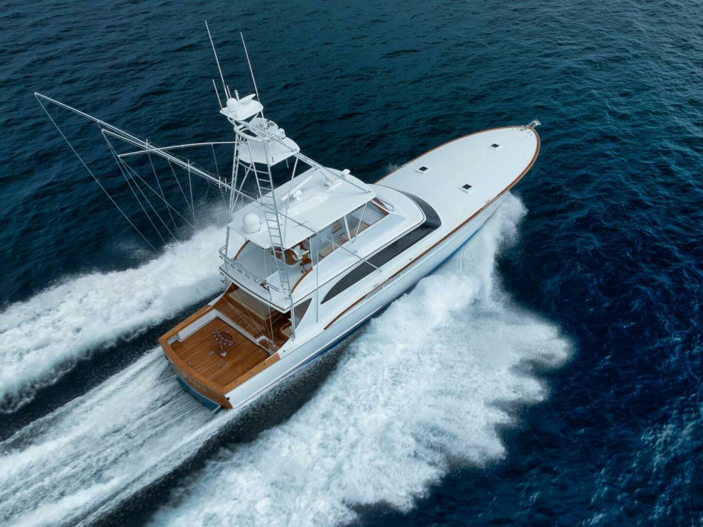 a ship in the water aboard PERSISTENCE Yacht for Sale