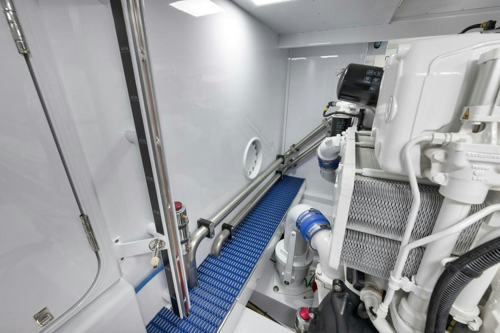 a close-up of a machine aboard PERSISTENCE Yacht for Sale
