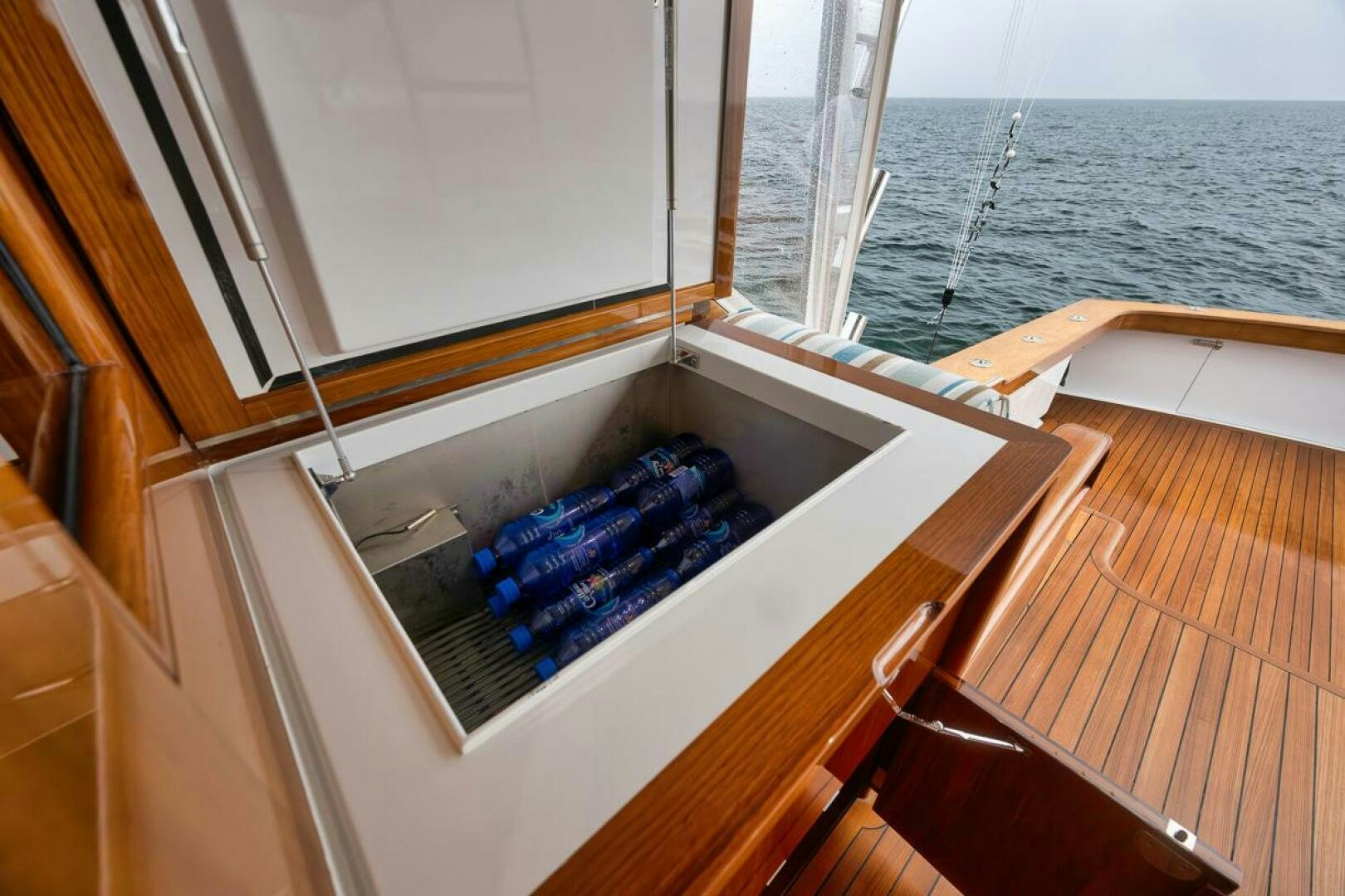 a boat on the water aboard PERSISTENCE Yacht for Sale