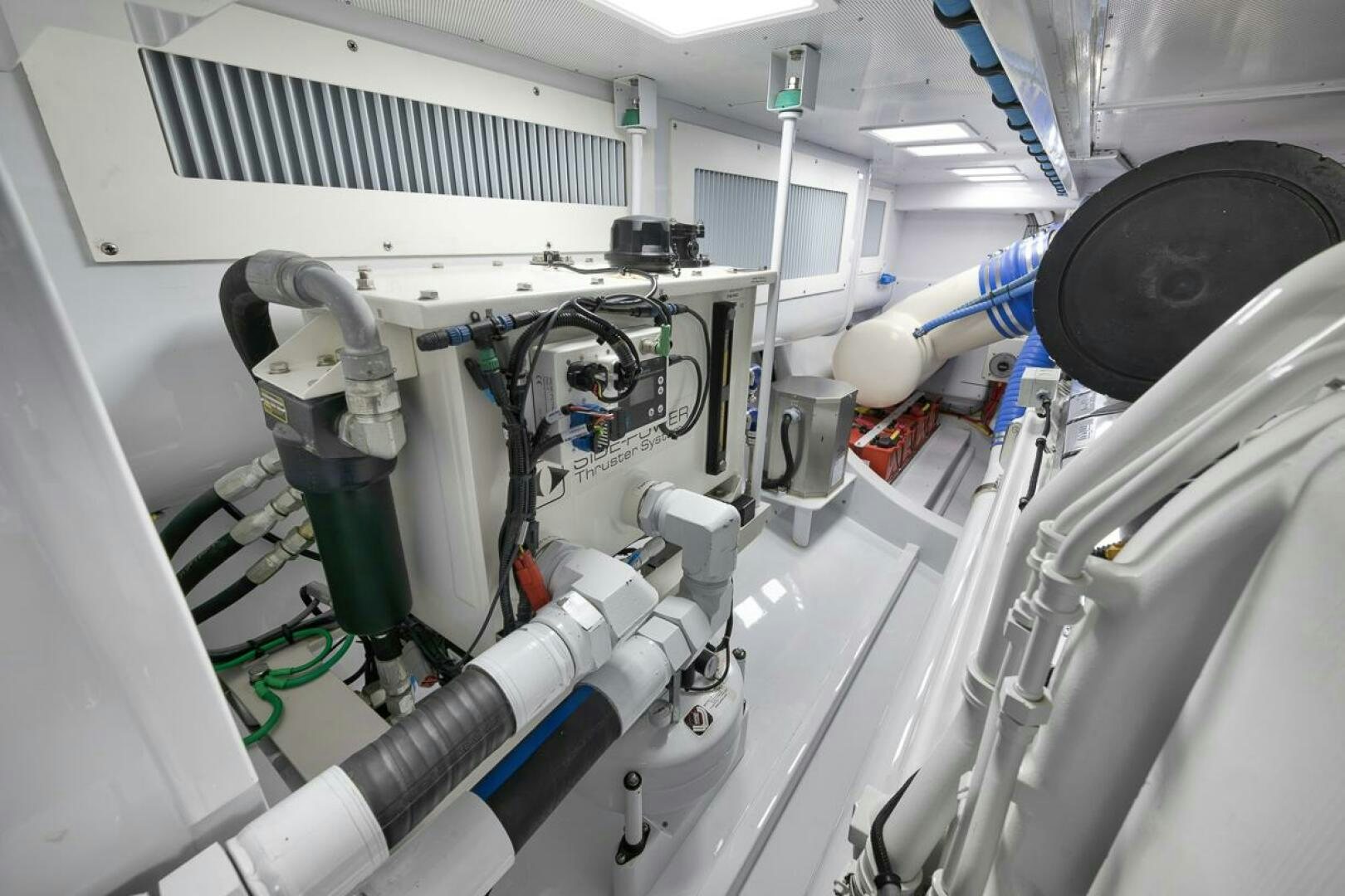 a close-up of a machine aboard PERSISTENCE Yacht for Sale