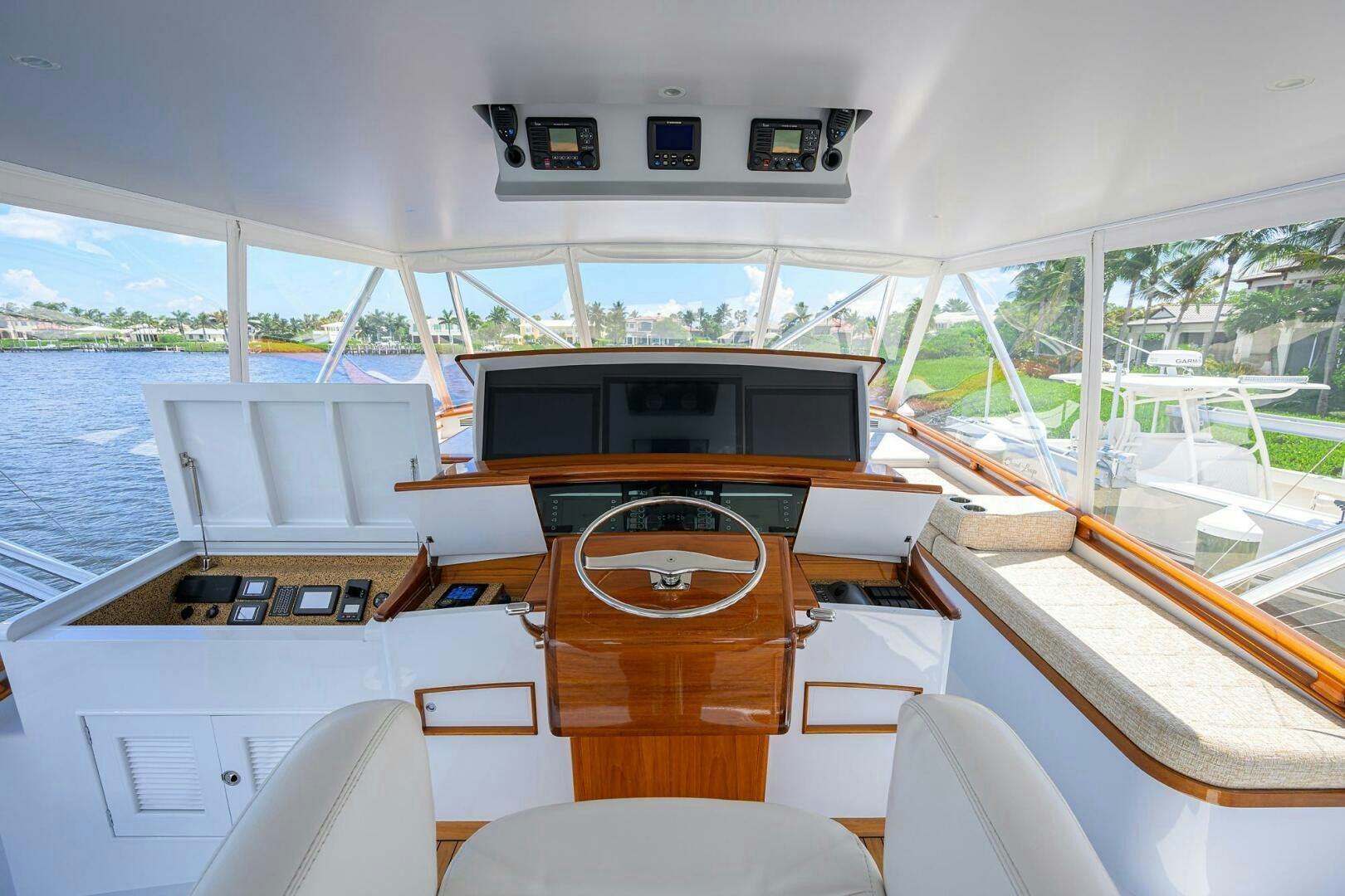 inside of a boat aboard PERSISTENCE Yacht for Sale
