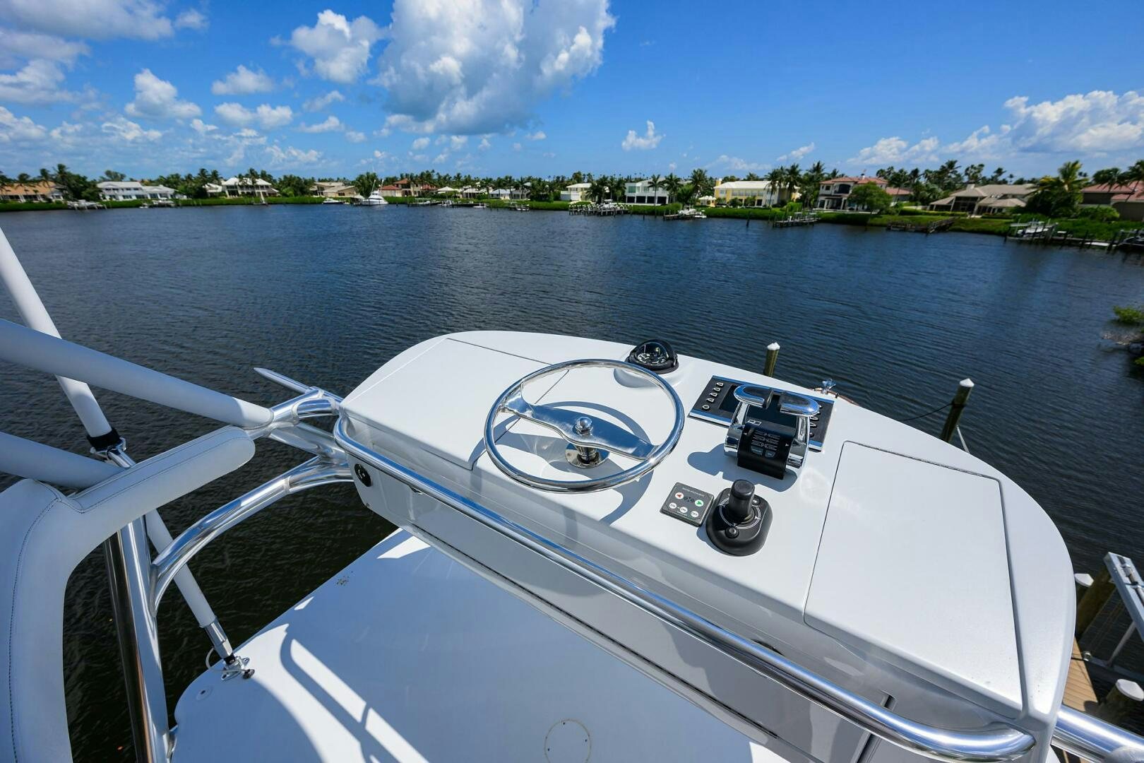 a boat on the water aboard PERSISTENCE Yacht for Sale