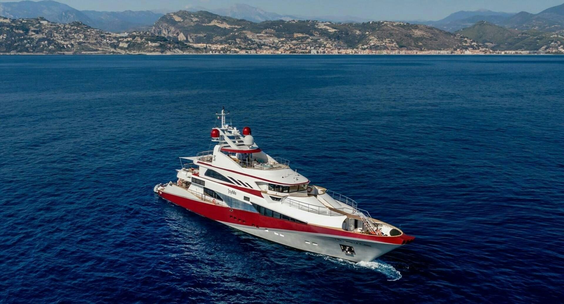 a boat in the water aboard JOY ME Yacht for Sale