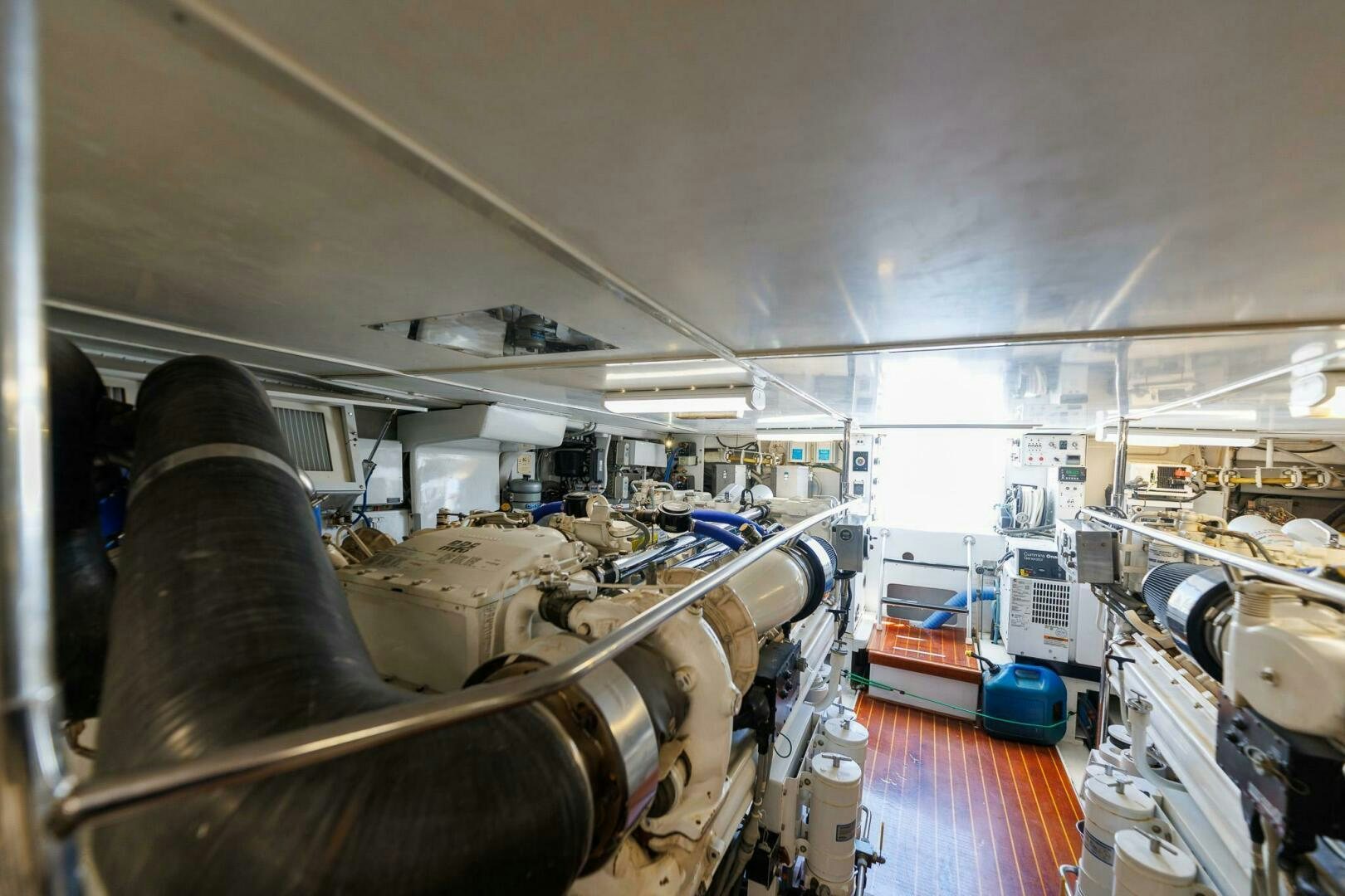 inside of a factory aboard STRESS RELIEFF  Yacht for Sale