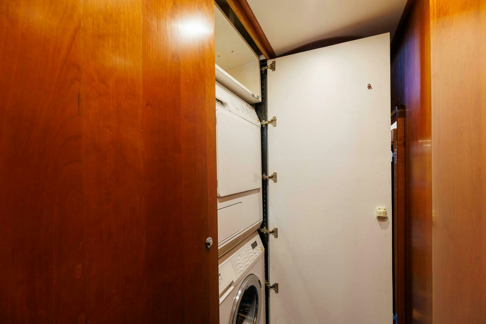 a door with a handle aboard STRESS RELIEFF  Yacht for Sale