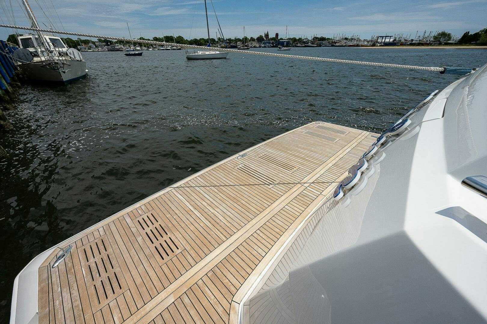 a boat on the water aboard 75 TRADE Yacht for Sale