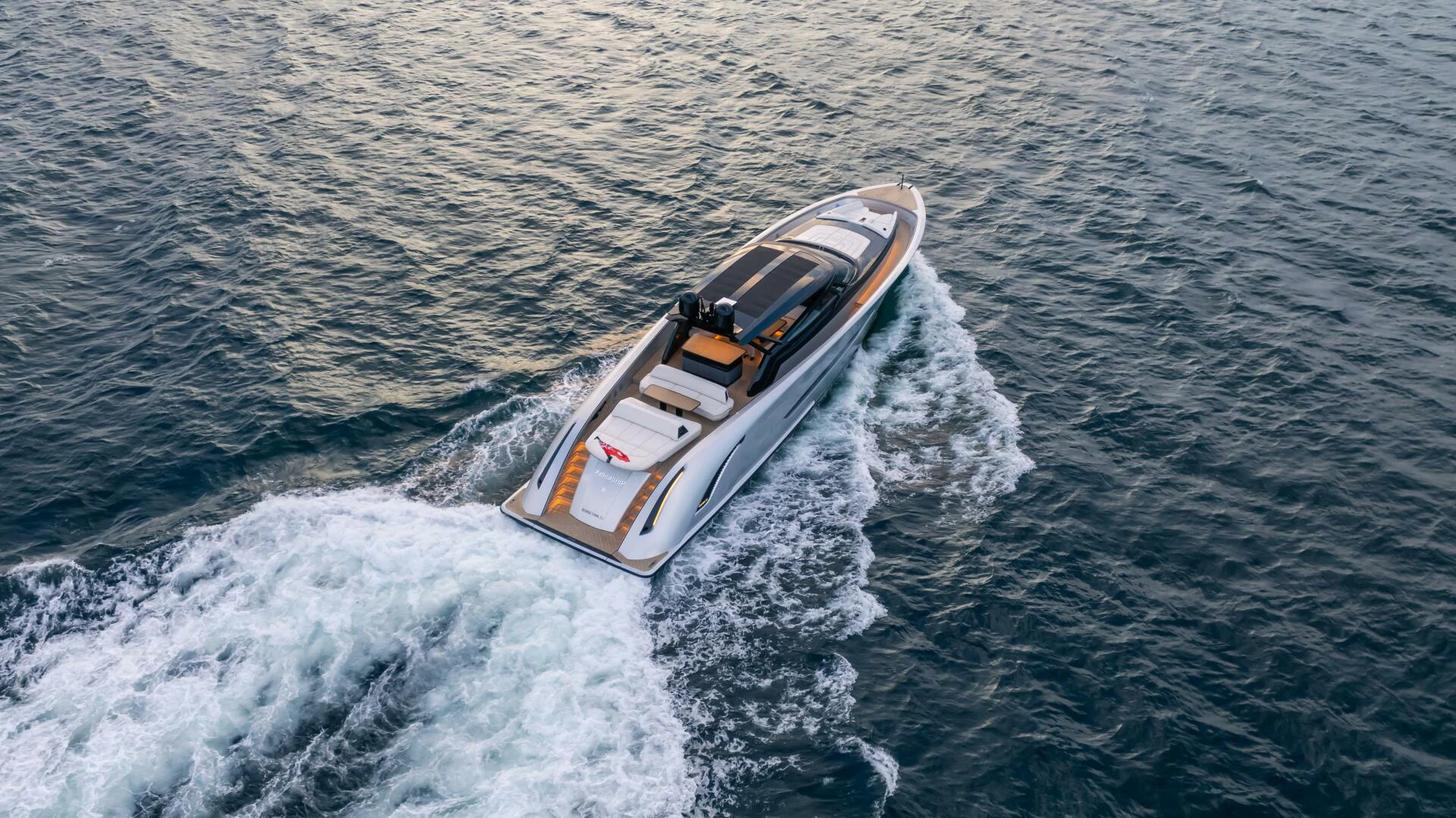 a boat in the water aboard FELLOWSHIP II Yacht for Sale