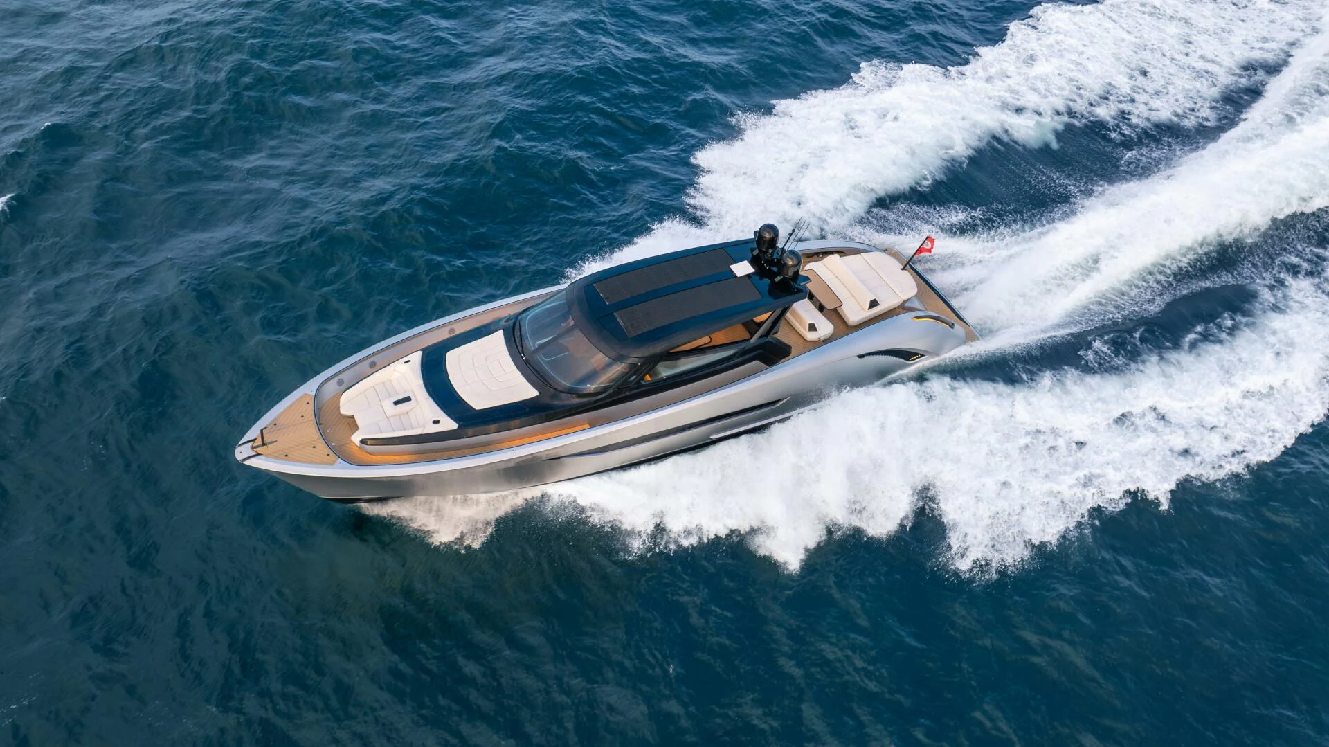 a boat in the ocean aboard FELLOWSHIP II Yacht for Sale