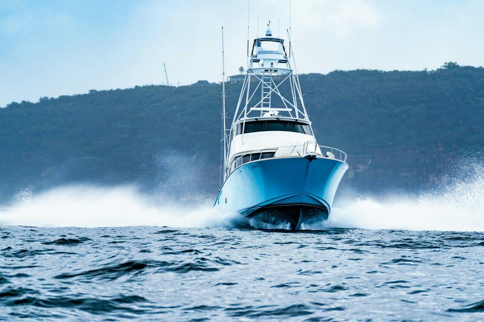 a boat in the water aboard LITTLE AUDREY Yacht for Sale