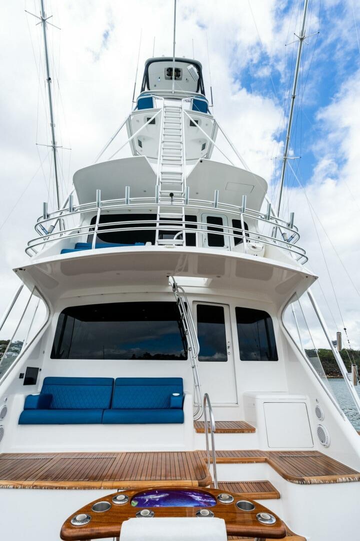 a boat on a trailer aboard LITTLE AUDREY Yacht for Sale