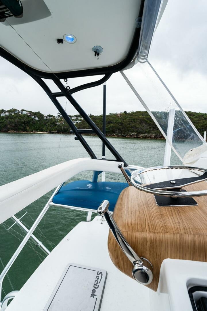 the inside of a boat aboard LITTLE AUDREY Yacht for Sale