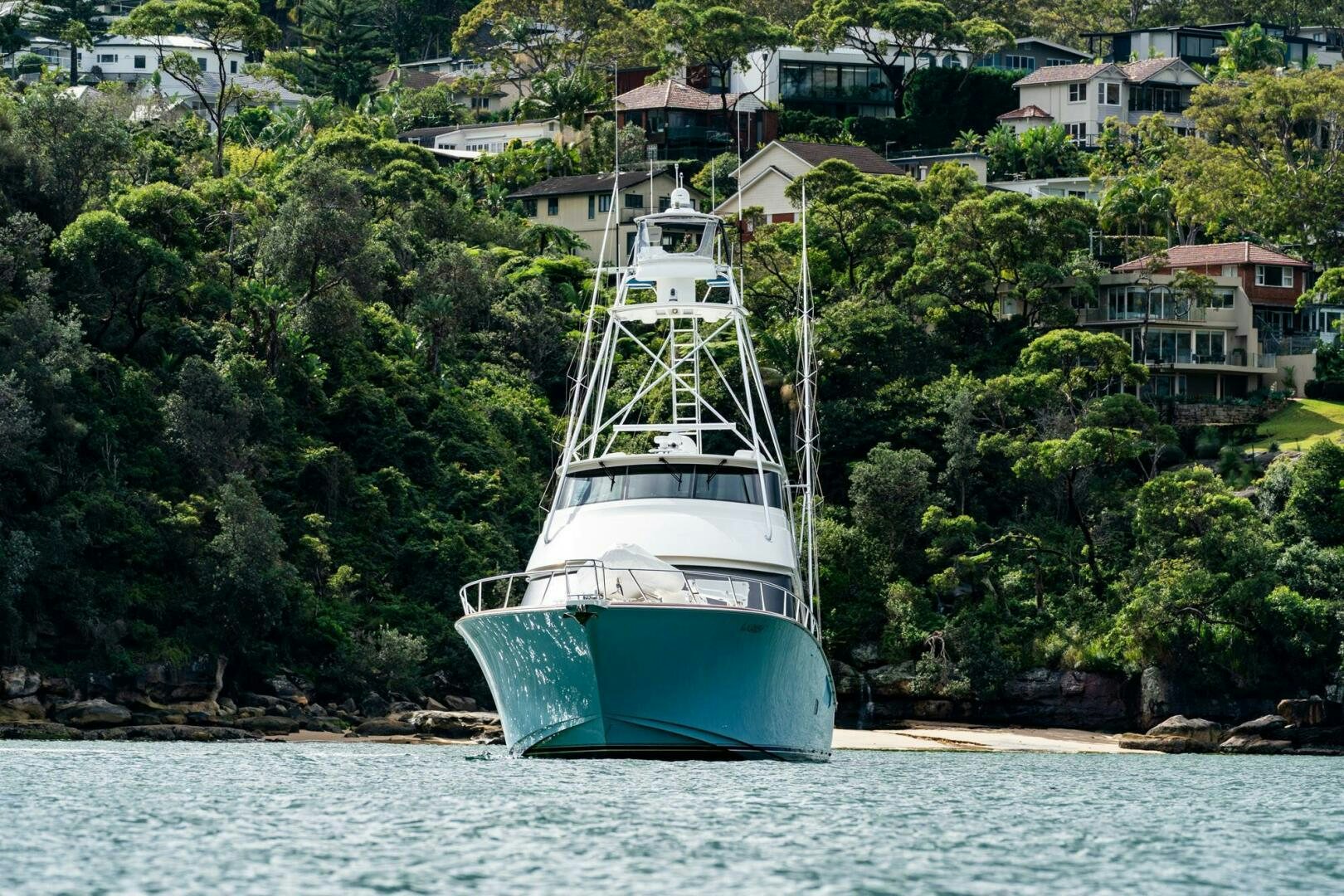 a boat on the water aboard LITTLE AUDREY Yacht for Sale
