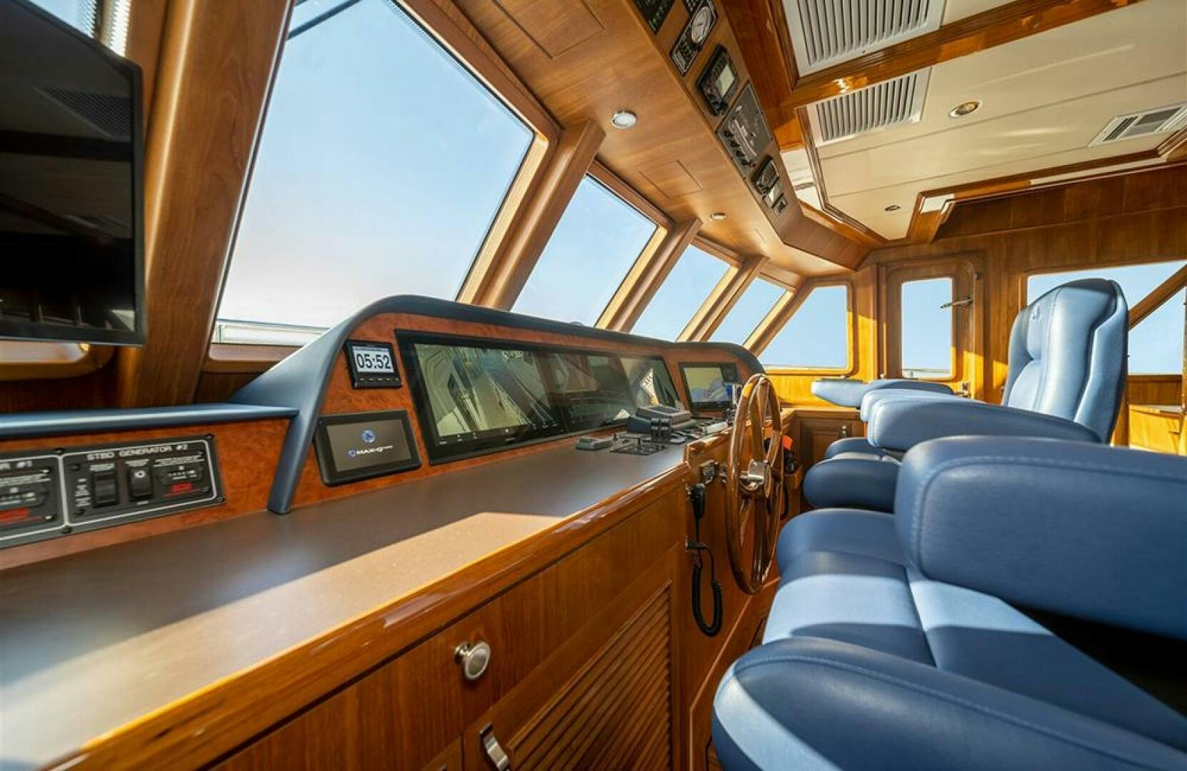 inside of a vehicle aboard JULIANNE Yacht for Sale