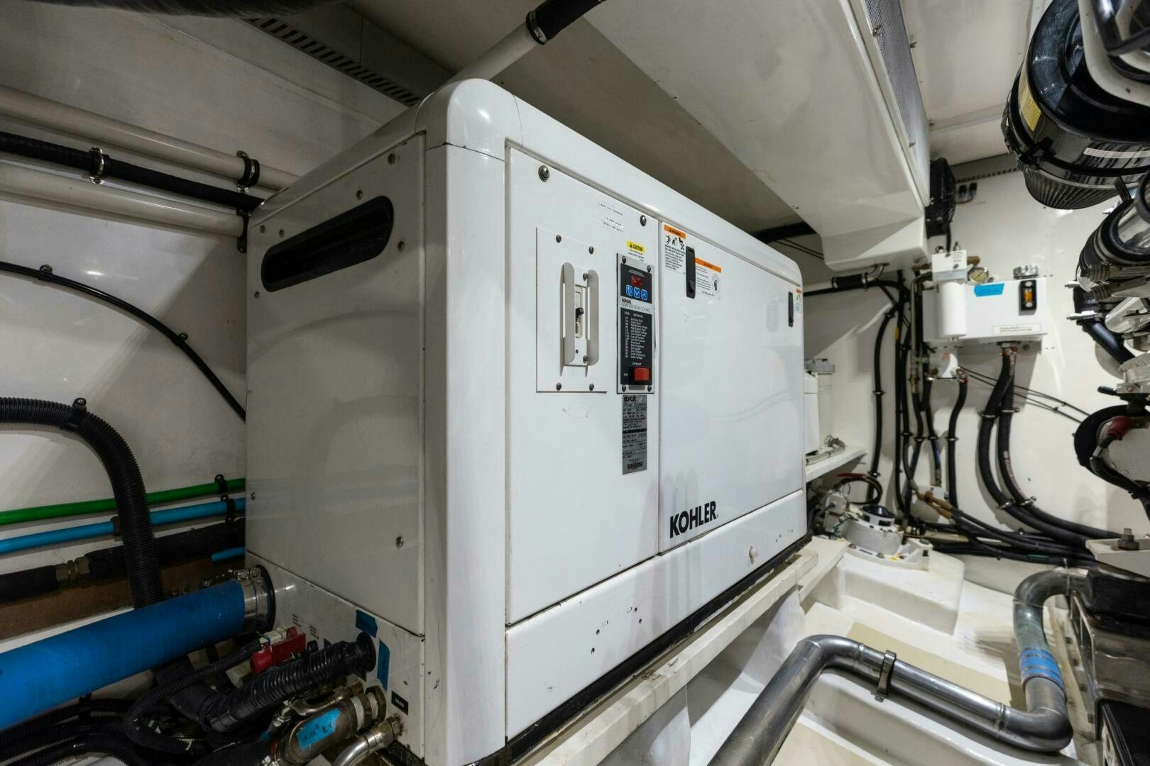 a machine with a large piece of equipment on it aboard VIRGINIA SEA Yacht for Sale
