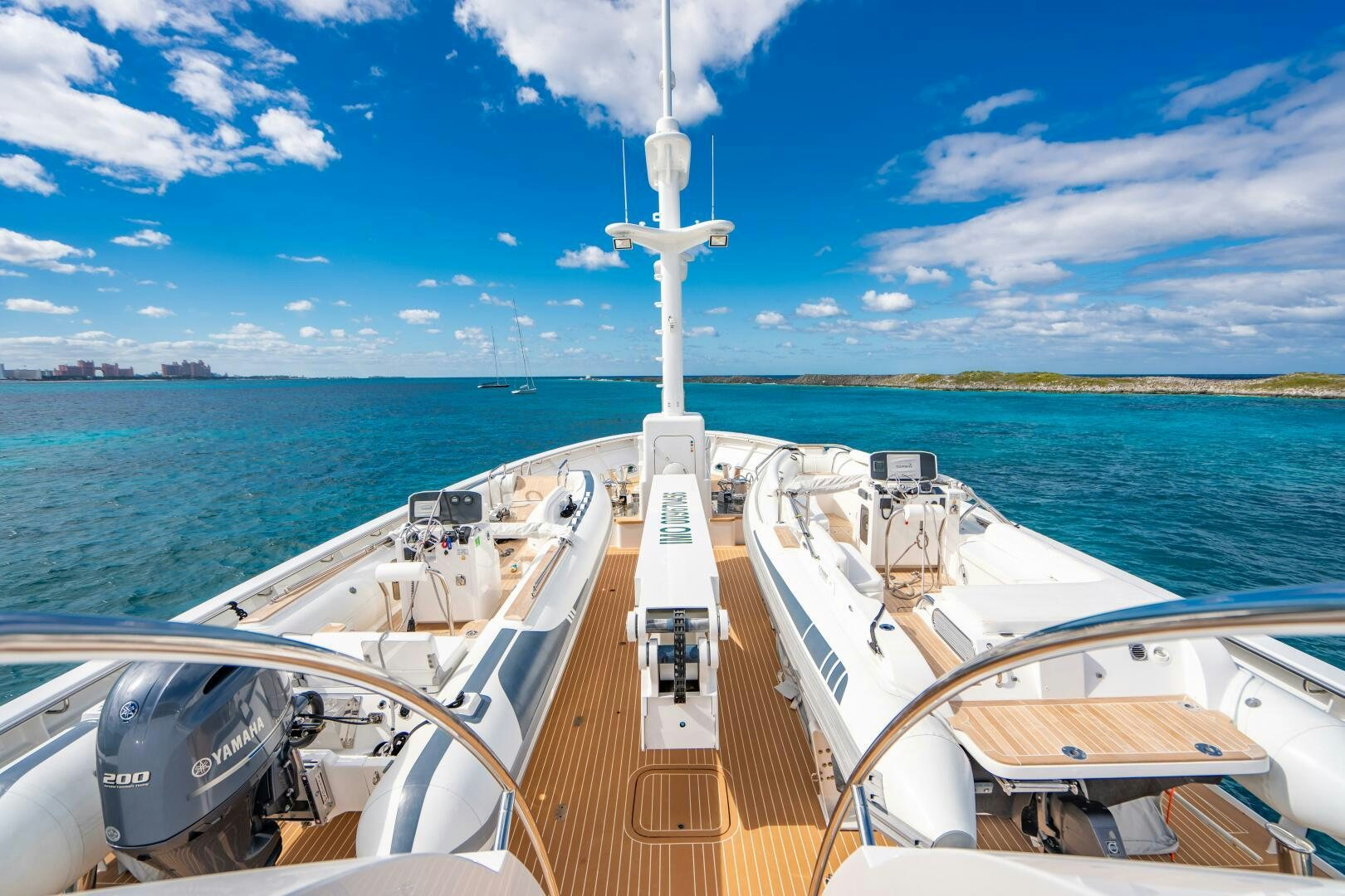 a boat on the water aboard ZEXPLORER Yacht for Sale