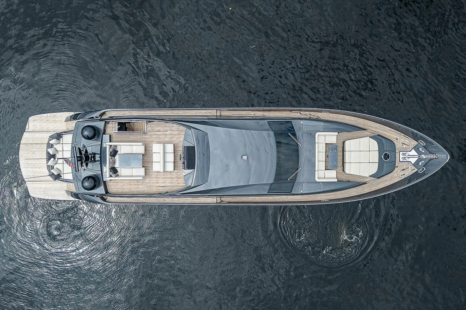 logo aboard COAL BLOODED Yacht for Sale