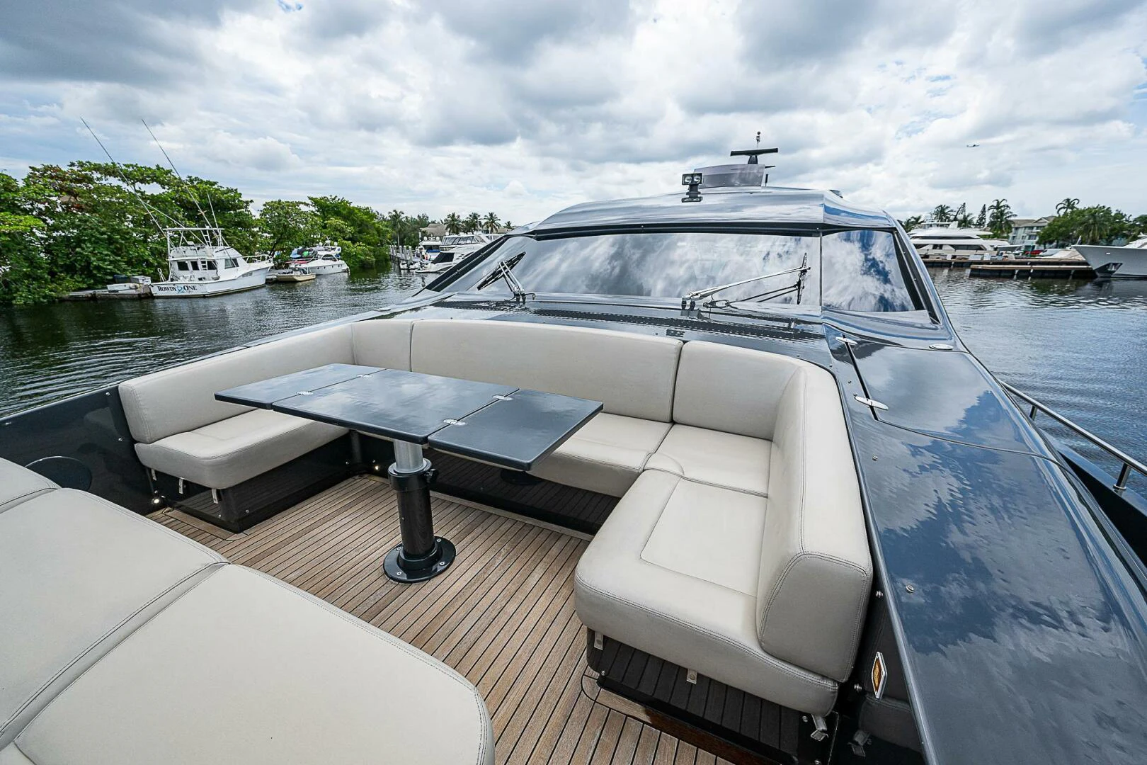 a boat on the water aboard COAL BLOODED Yacht for Sale