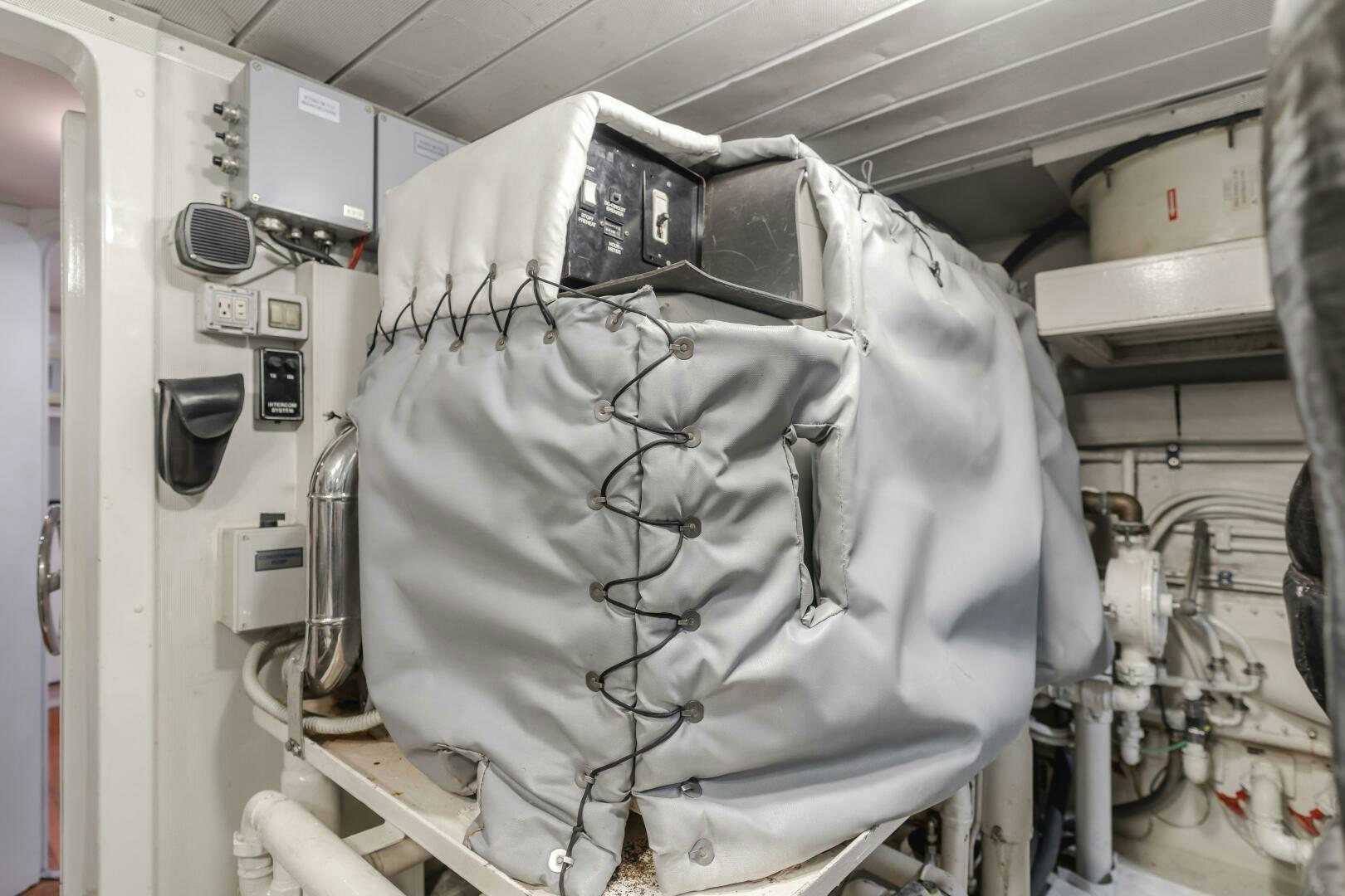 a machine with a large metal object aboard ANEJO Yacht for Sale