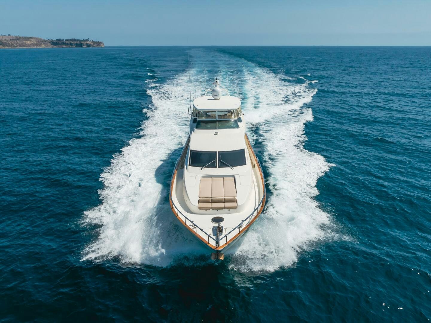 a boat on the water aboard ANEJO Yacht for Sale
