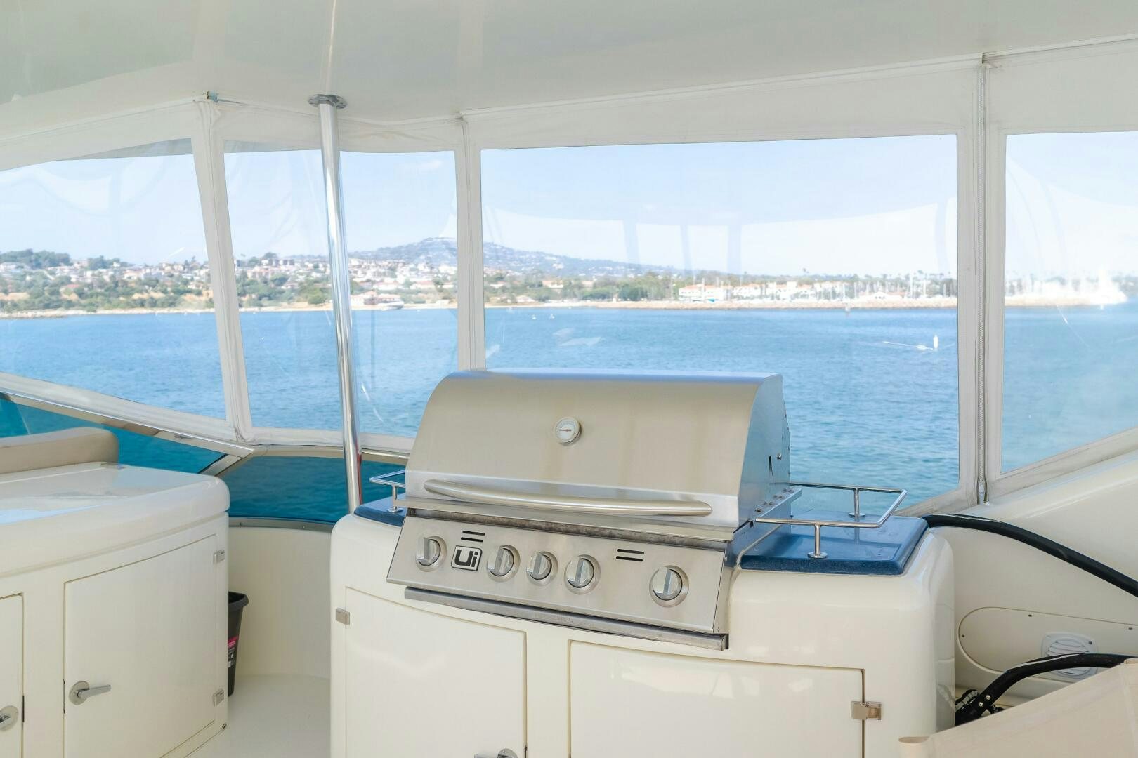 a boat with a washing machine aboard ANEJO Yacht for Sale