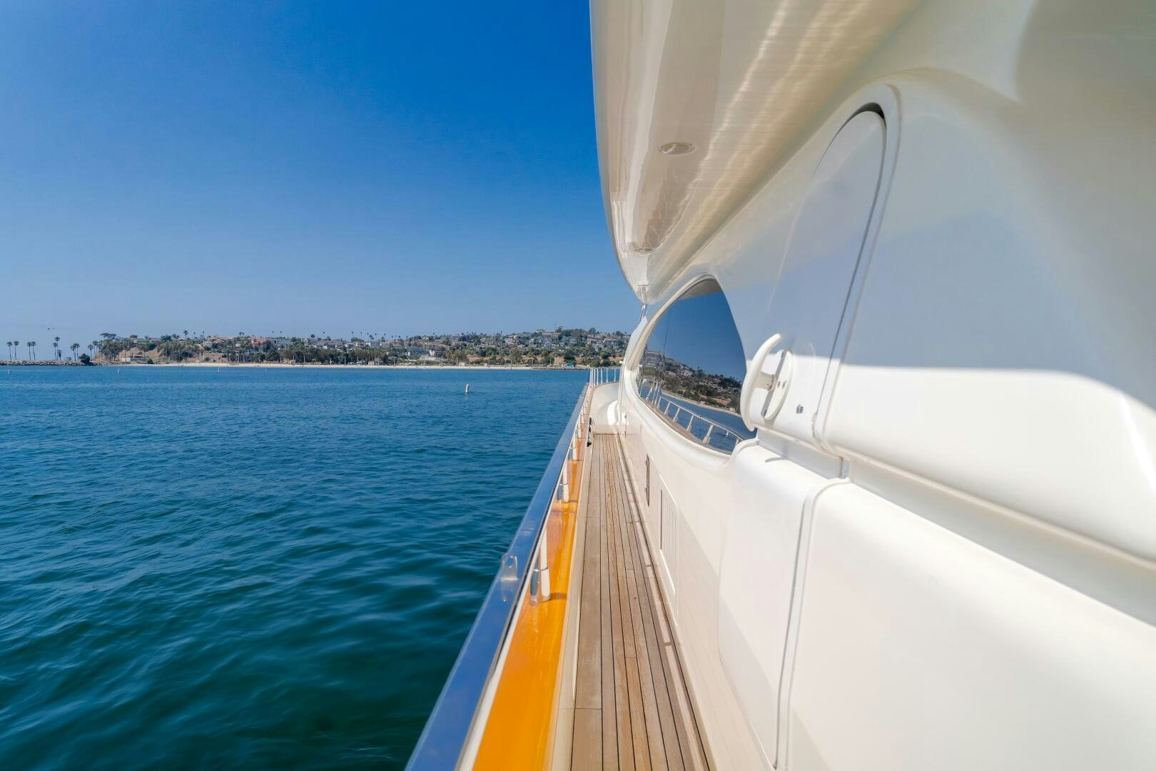 a boat on the water aboard ANEJO Yacht for Sale