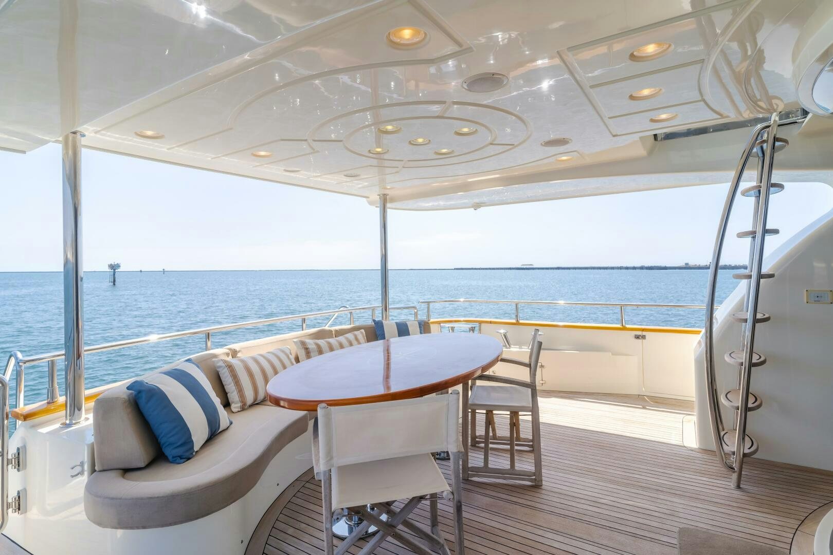 a boat on the water aboard ANEJO Yacht for Sale