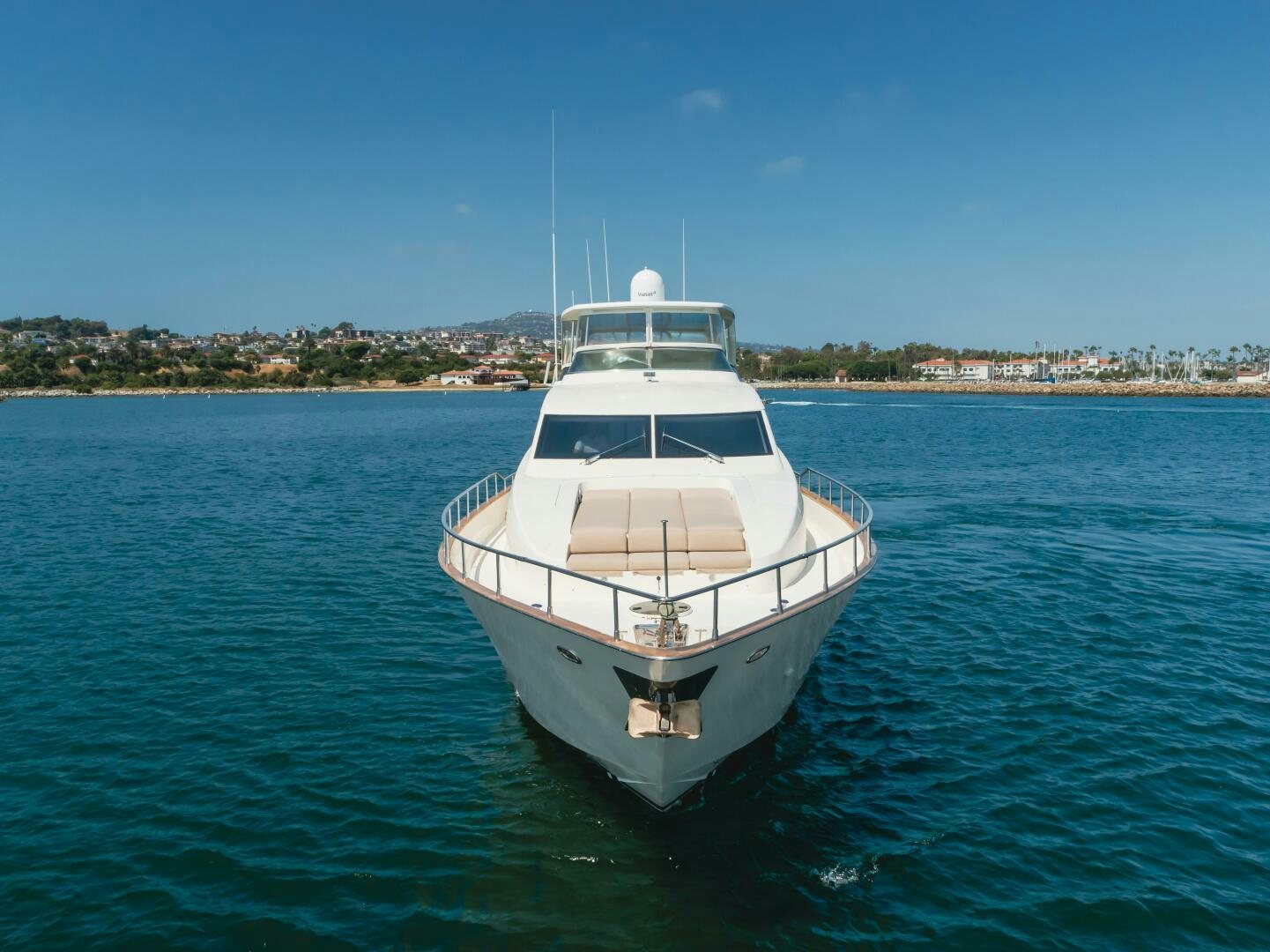 a boat in the water aboard ANEJO Yacht for Sale