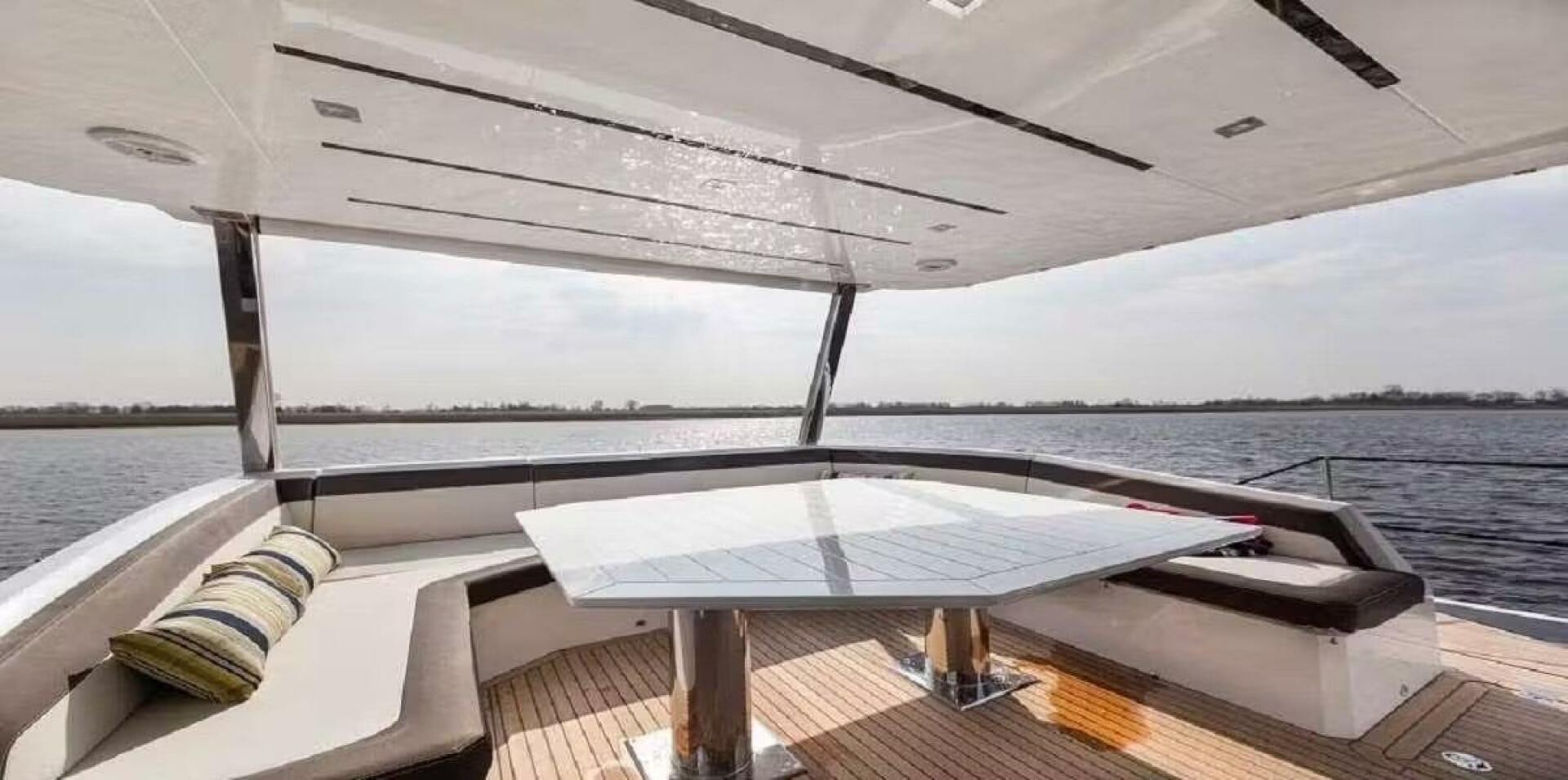 a boat on the water aboard TRIPLE T Yacht for Sale