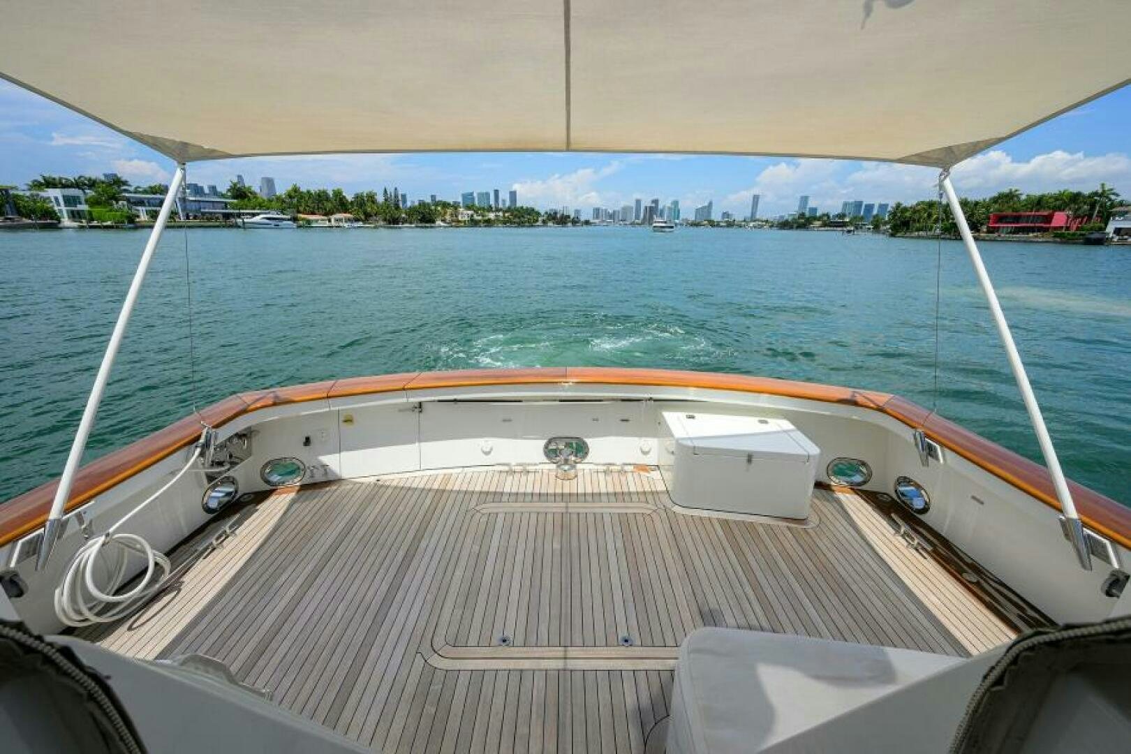 a boat on the water aboard ELECTRA Yacht for Sale