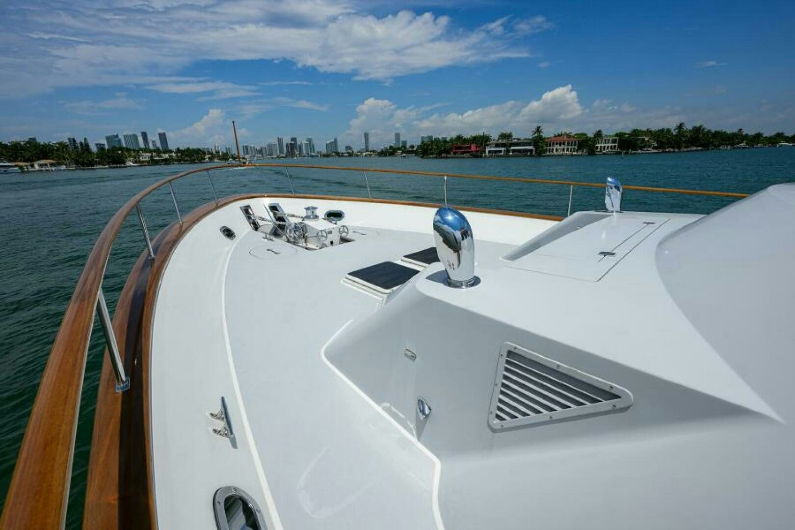a boat on the water aboard ELECTRA Yacht for Sale