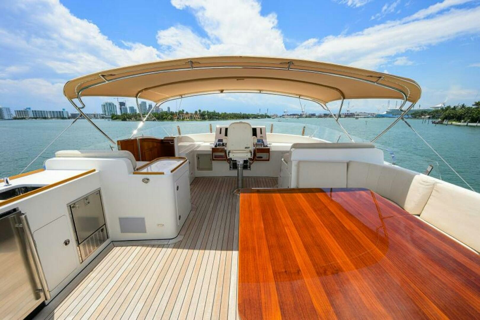 a boat on a body of water aboard ELECTRA Yacht for Sale